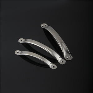 Stainless Steel Drawer Handles Curved Hollow Bar Cabinet <b>Hardware</b> For <b>Wardrobe</b> Wine Cabinet Indoor Use Antirust Industrial - Product Image 2