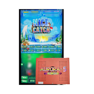 Tablero de Juego AURORA 5 en 1 con Pantalla Curva de 43 Pulgadas para Consola de Juegos Arcade con Soporte en Idioma Inglés - Product Image 4