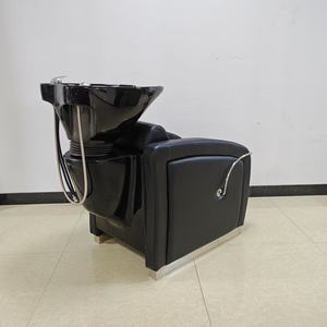 Chaise de lavage de cheveux classique avec bol, mobilier de massage confortable pour salon de coiffure, lit de lavage, salon de coiffure - Product Image 3