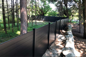 المصنع مباشرة توريد تجميعها بسهولة الزخرفية الخصوصية شريحة السياج - Product Image 3