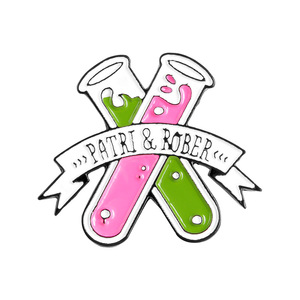 科学是真正的神奇珐琅别针化学元素包胸针翻领徽章知识珠宝礼物给孩子