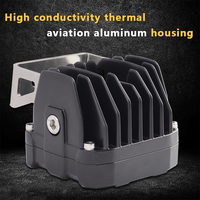 Nouveaux phares antibrouillard LED encastrés 40W, blanc froid, en aluminium aéronautique de haute qualité, faisceau combiné 3'', support en acier inoxydable 24