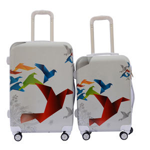 Cartoon Style Travel <b>Suitcase</b> Set 20 Inch With Universal <b>Wheels</b> And Combination Lock Unisex Summer 2021 - Product Image 4