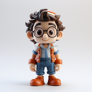 High Quality 3D Anime Collection PVC Action Figure with 3.5inch CE Certified Custom Logo Promotional Toy for Ages 36 Months+