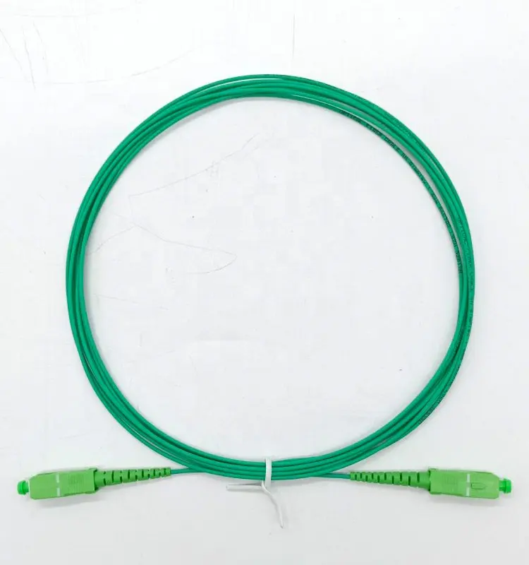 1.6mm Fiber Optic Patchcord Optical G657A2 3.0mm 1.5m 2m 3.5m 3m 4m Yellow Aqua Green White Garter