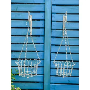 室内室外花园吊篮、铁丝架花盆吊篮
