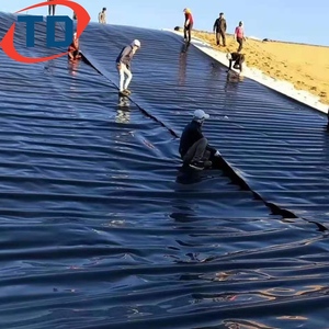 45mil HDPE geomembranes cho tôm xe tăng lót nước ao lót 0.5mm 0.75mm 1mm 1.5mm dam lót geomembrana để bán - Product Image 3
