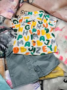 <span class=keywords><strong>Abbigliamento</strong></span> per Bambini Misto Nuova Collezione Estiva T-shirt per Bambini Manica Corta Vestito da Principessa per Bambina - Product Image 6