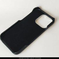 Nouveauté Étui de téléphone portable en cuir de haute qualité à texture croco pour iPhone 16 Pro Max avec poche pour cartes