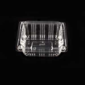 pet new material disposable fresh fruit packing box plastic container with lid STL-250G