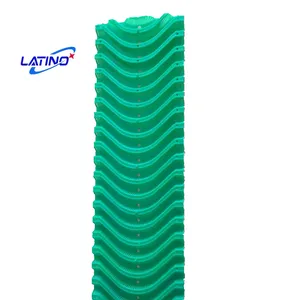 Plastic Cooling Pad for Deodorization of Poultry Equipment 0.8-3.0 Mm Black or Green LATINO 10 Mm 8611