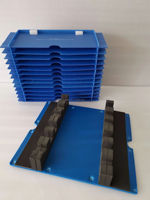 Panneau de polissage de palette personnalisé, couche d'espacement, panneau de séparation, plaque en plastique PP, feuille ondulée