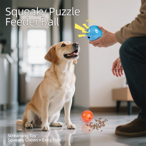 Haustierbedarf C04 Futterabgabe-Spielball zur Langeweilebekämpfung, Snack-Puzzleball für Haustiere - Product Image 5