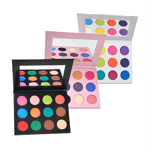 Personnalisé Ombre À Paupières Maquillage Bricolage Combinaison Palette De Maquillage Fard À Paupières Mat Miroitement Poudre - Product Image 1