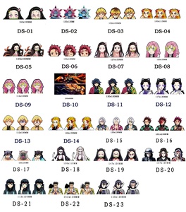 Linda Pegatina de Anime con la Chica Kochou <span class=keywords><strong>Shinobu</strong></span>, Pegatina Lenticular 3D con Movimiento, Calcomanías Impermeables para Autos - Product Image 3