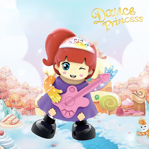 Poupée dansante musicale magique populaire de fille pour fille, belle princesse mignonne de danse en plastique électrique de bébé - Product Image 5