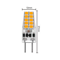 GY6.35 Lampu LED Taman Bentuk Jagung Dapat Diredupkan AC DC 12V-24V 3W Tegangan Rendah Bersertifikat RoHS Putih Hangat
