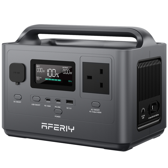Hot Selling Lithium Battery Portable Solar Power Station LiFePO4 400W Solar Power Portable Power Station Banks