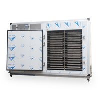 Industriële droogoven met PLC-gestuurde warmtepompdroger, 30-60 trays, 220/380V, voor fruit, groenten, specerijen, chili en gember.