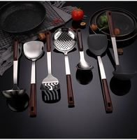 Ustensiles de cuisine en acier inoxydable, pelle à tournante, cuillère passoire filtre, ustensiles de cuisine, Restaurant ménager 1 pièce