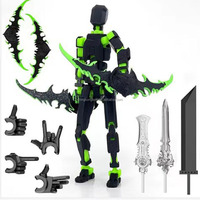 Figurines d'action articulées imprimées en 3D, Lucky Dolls, figurines d'action robotiques articulées, jouet anti-stress pour enfants