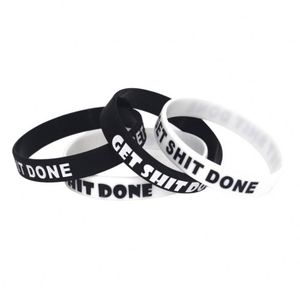 สายรัดข้อมือซิลิโคนแบบมีโลโก้สั่งทำพิเศษ สำหรับส่งเสริมแรงบันดาลใจ สร้างแรงจูงใจ สำหรับผู้ใหญ่  แบบนูนต่ำและเติมหมึก - Product Image 3