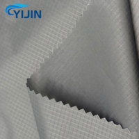 Tissu en nylon léger à haute résistance à la déchirure, taffetas diamanté, revêtement en silicone imperméable, antistatique, pour hamac, sacs pour filles