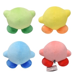 6 estilos de estrella de Anime Rosa esponjosa para <span class=keywords><strong>Kirby</strong></span>, juguetes de peluche, muñeco de peluche suave, PP almohada con relleno de algodón, decoración de habitación - Product Image 4