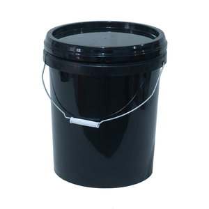 Cubo Redondo de PP de Alta Calidad <span class=keywords><strong>Yusu</strong></span> de 5 Galones, 10L, 15L, 20L, Resistente, Ecológico, de Grado Alimenticio, Reciclable, con Tapa y Asa, para Pintura al Óleo - Product Image 4