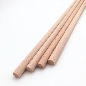 Tự nhiên vòng bằng gỗ Lollipop bánh Pop Lolly Gậy lollies thủ công 180*6mm