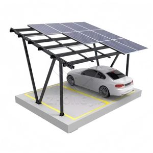 أرفف طاقة شمسية كهروضوئية شديدة التحمل مع إطار طاقة الرياح سعة تحميل ثلجية تبلغ 1.4kn/<span class=keywords><strong>m</strong></span> لحلول وقوف السيارات واسعة النطاق - Product Image 1