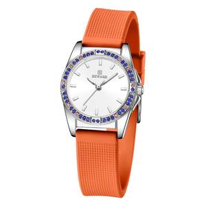 REWARD RD232013L Reloj de Cuarzo Elegante para Dama con Esfera con Incrustaciones de Zirconio, Correa de Silicona, Resistente al Agua, Refinado y Casual - Product Image 2