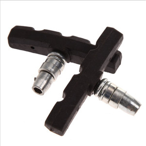 Wholesale <b>Mountain</b> Bike V Brake Pads 70mm Metal Composite Rubber Black Rust Resistant Bicycle Brake Components - Product Image 2