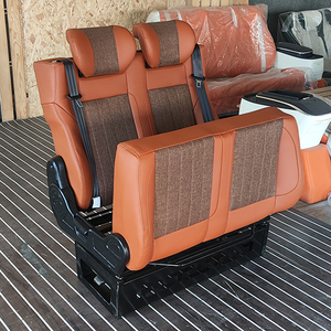 Asiento Doble Reversible Chengbo Van <span class=keywords><strong>Camper</strong></span> Life para Autocaravanas Pequeñas, Asiento para RV con Cuero de Microfibra de Lujo Impermeable FBN-100 - Product Image 3