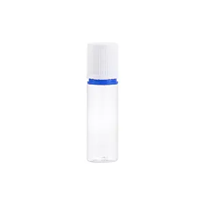 V3 60Ml Pet Vloeibare Dropper Fles Witte Flat Top Cap Voor Freebase Sap Fles Lege Fles Voor Etherische Olie