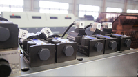 Machine de construction de structure en acier préfabriquée avec moteur et moteur PLC, puissance 11 kW, dimensions 6000x800x1100 mm