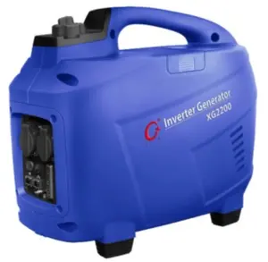 Inverter Digital portabel bensin 2.75kVA, Generator bahan bakar ganda, daya 2200W, Generator senyap kecil