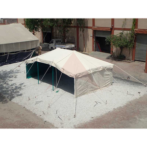 Carpa de Refugio de 4x6 Metros con 4 Ventanas, 2 Puertas y Estructura de Acero con Lona Reciclada de Triple Capa de 600 GSM - Product Image 6