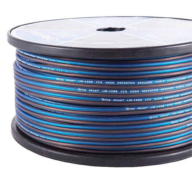 Copper-clad Aluminum Automotive Audio Free Speaker Cable, Cca Cable, Amplifier Speaker, 16ga, 14ga, 12ga Speaker Cable