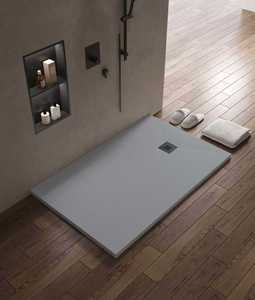 Bac de <span class=keywords><strong>douche</strong></span> moderne en <span class=keywords><strong>quartz</strong></span> artificiel, antidérapant et étanche, épaisseur 35-40mm, 100 pièces MOQ, vente en gros, livraison mondiale - Product Image 3