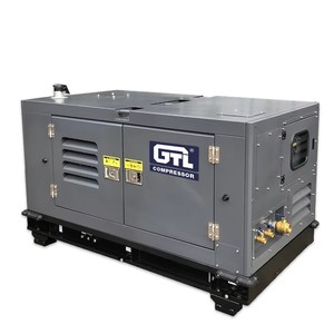 <span class=keywords><strong>Compresseur</strong></span> à vis stationnaire DS220S8I 220cfm 8bar 6.16m3/min 116psig Moteur diesel Refroidi par eau Construction Exploitation minière Air - Product Image 1