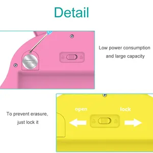 Tablet tulis Digital untuk anak, Tablet menggambar Digital edukasi plastik 10.87 inci - Product Image 4