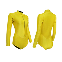 Combinaison de plongée 2 mm en néoprène pour femme, fermeture éclair frontale, short sexy, pour snorkeling, plongée libre et surf