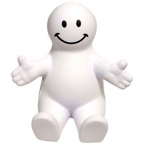 Imprinted Logo Happy Duke Desktop Mobile Phone Holder Stand Stress Ball Human Shape Squeezable Phone Holder Stress <b>Toys</b> - Product Image 5