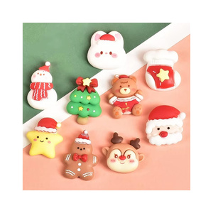ของเล่น DIY ติดกาวปีใหม่ งานฝีมือคริสต์มาส การ์ตูนเรซิ่น ของตกแต่งกาวฟรอสต์ งานประดิษฐ์เครื่องประดับทำเองเพื่อความสนุก - Product Image 1