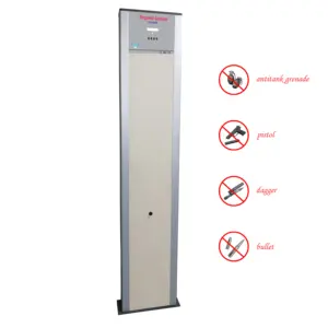 Portable Door Frame Metal Detector Single Panel Walk Through Security Gate Metal Detector SINGLE side metal detector