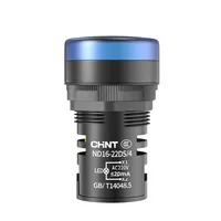 Indicateur lumineux LED Chint ND16-22DS pour boîte de distribution 22mm universel 220V24V, voyant lumineux fabriqué en Chine