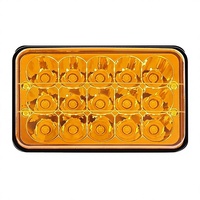 Projecteur LED jaune 5 pouces 45W 12V pour camion, chariot élévateur, éclairage auxiliaire universel, rénovation, directement de l'usine