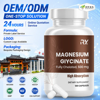 Fabrication sous contrat de capsules de glycinate de magnésium en marque blanche avec certification ISO22000 pour les grandes marques de produits de santé mondiales