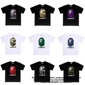 เสื้อยืดแขนสั้นผู้ชายพิมพ์ลายตัวอักษรสไตล์อเมริกัน แบรนด์แฟชั่นนำเข้า ผ้าฝ้ายแท้ ระบายอากาศได้ดี ทรงหลวม - Product Image 5